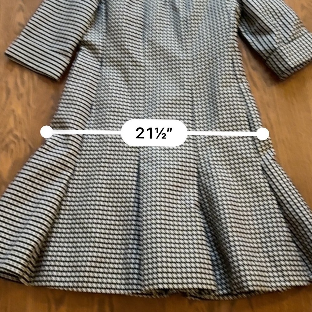 VTG 1960s Helga Marshall Field & Co 28 Shop Jacquard Fit and Flare Dress Sz 6 - Picture 5 of 11